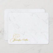 Text mit Schreibwörtern Weißmarbild Vorlagenspeich Mitteilungskarte (Vorne/Hinten)