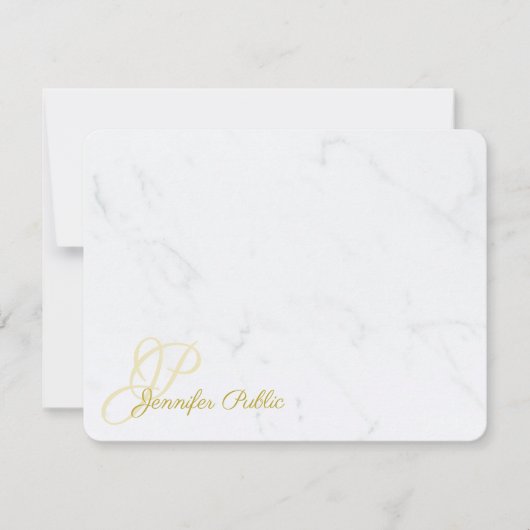 Text mit Schreibwörtern Weißmarbild Vorlagenspeich Mitteilungskarte (Vorderseite)