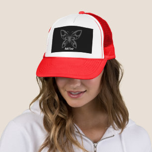 Text mit Sweet Niedlich Butterfly-Cap hinzufügen Truckerkappe