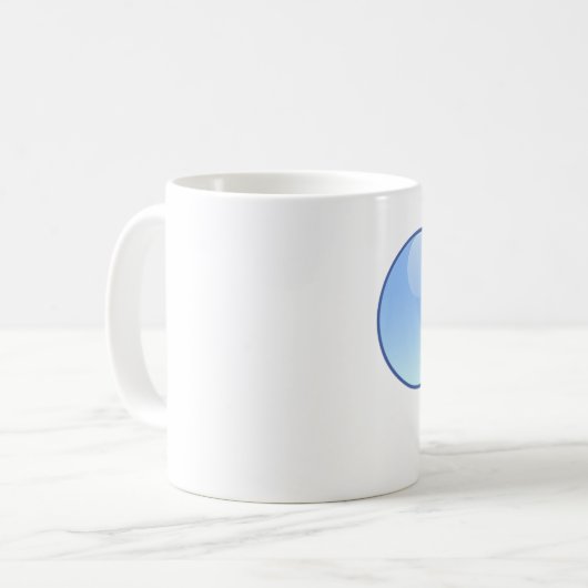 Text-Mitteilungs-Tasse Kaffeetasse (Vorderseite Links)