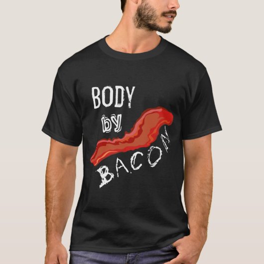 Text nach Bacon T-Shirt (Vorderseite)