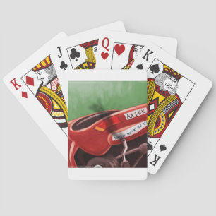 Text nicht und fahr Rick London Lustig Spielkarten