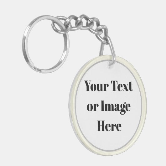 Text oder Bild hier Werbeaktion-Schlüsselanhänger Schlüsselanhänger (Vorderseite links)