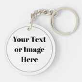 Text oder Bild hier Werbeaktion-Schlüsselanhänger Schlüsselanhänger (Rückseite)