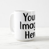 Text oder Bilder hinzufügen: Personalisiert Kaffeetasse (Vorderseite Links)