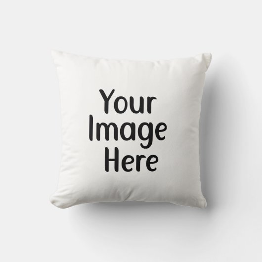 Text oder Bilder hinzufügen: Personalisiert Kissen (Vorderseite)