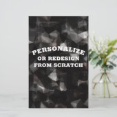 Text oder Design hier - Erstellen Sie eine benutze Briefpapier (Stehend Vorderseite)