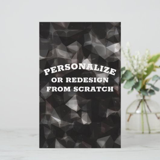 Text oder Design hier - Erstellen Sie eine benutze Briefpapier (Stehend Vorderseite)