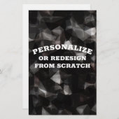 Text oder Design hier - Erstellen Sie eine benutze Briefpapier (Vorne/Hinten)