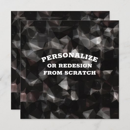 Text oder Design hier - Erstellen Sie eine benutze Einladung (Vorne/Hinten)