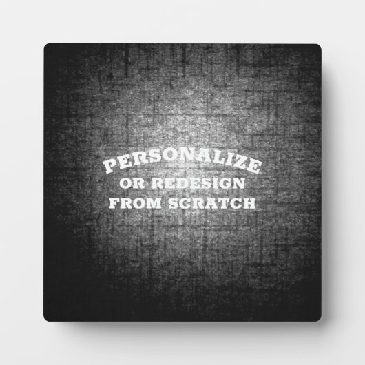 Text oder Design hier - Erstellen Sie eine benutze Fotoplatte (Vorderseite)