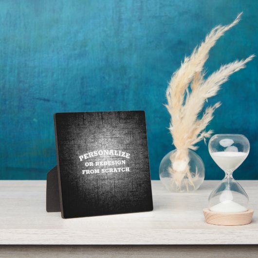 Text oder Design hier - Erstellen Sie eine benutze Fotoplatte (InSitu)