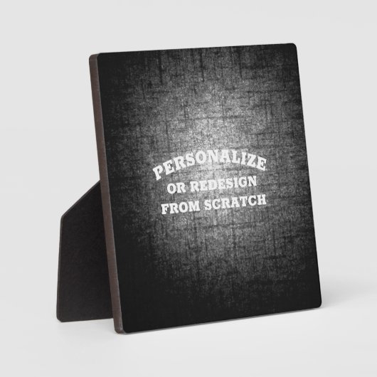 Text oder Design hier - Erstellen Sie eine benutze Fotoplatte (Vorderseite)