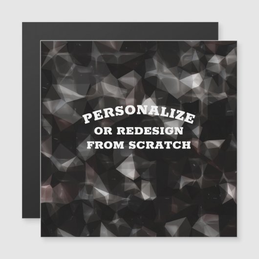 Text oder Design hier - Erstellen Sie eine benutze Magnetkarte (Vorne/Hinten)