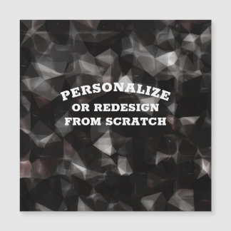 Text oder Design hier - Erstellen Sie eine benutze Magnetkarte