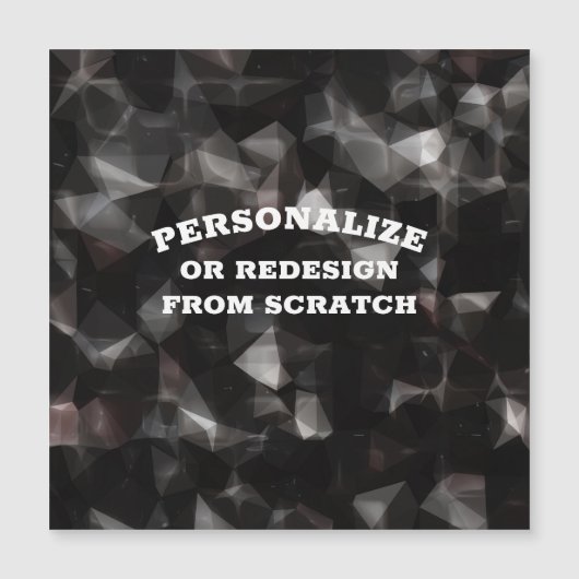 Text oder Design hier - Erstellen Sie eine benutze Magnetkarte (Vorderseite)