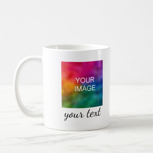 Text oder Namen für benutzerdefinierte Foto-Bildka Kaffeetasse (Links)