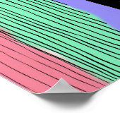 Text ohne Kontrolle Poster (Ecke)