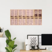 Text Page Great Wabash Route Poster (Heimbüro)