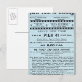 Text Page Peoples line Postkarte (Vorne/Hinten)