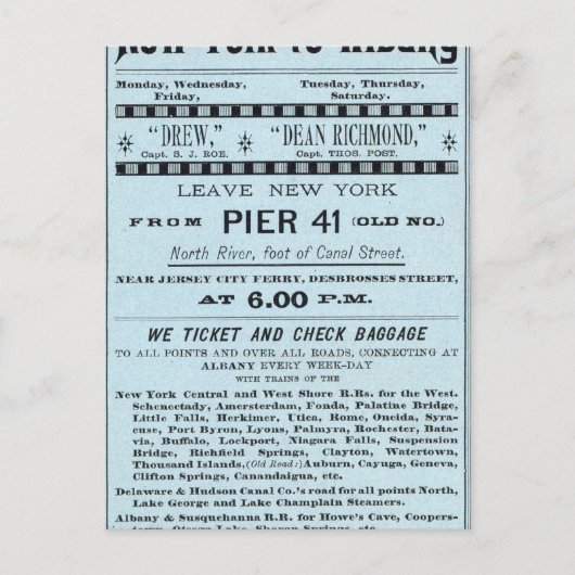 Text Page Peoples line Postkarte (Vorderseite)