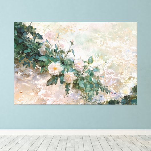 *~* TEXT Pony TV2 Stretched Canvas Print hinzufüge Leinwanddruck (Insitu (Holzboden))