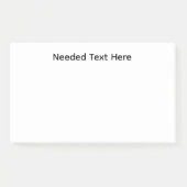 Text Reminders Business Home Office Organize 4 Post-it Klebezettel (Vorderseite)