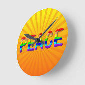 TEXT RUNDE WANDUHR (Winkel)