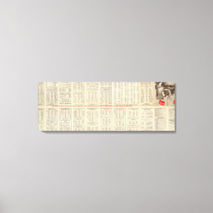 Text-Seite Chicago Milwaukee und St- Pauleisenbahn Leinwanddruck