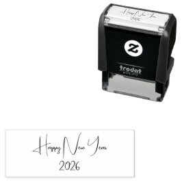 Text Stempel mit eigenem Text selbstfärbend