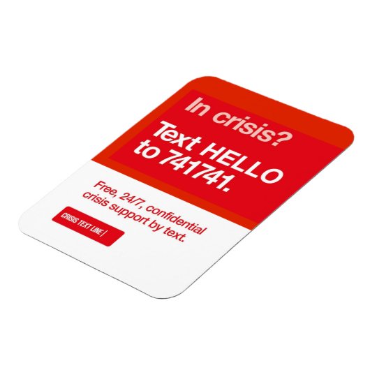 Text-Striche-Magnet Magnet (Linke Seite)