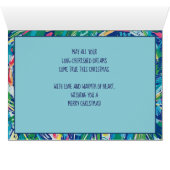 🎾 🎄 Text, Tennis Holiday Tennis Cheer (Innenansicht Horizontal (Unten))