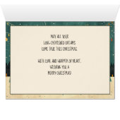 🎾 🎄 Text, Tennis Tree Tinsel (Innenansicht Horizontal (Unten))