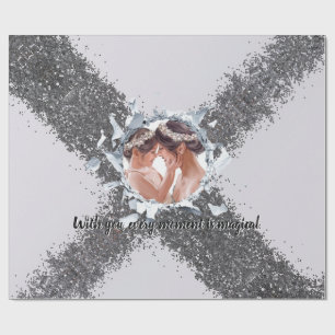 TEXT UND BILD PERSONALISIEREN GESCHENKPAPIER