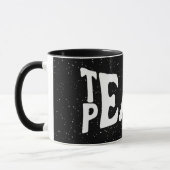 Text und Erde Tasse (Links)
