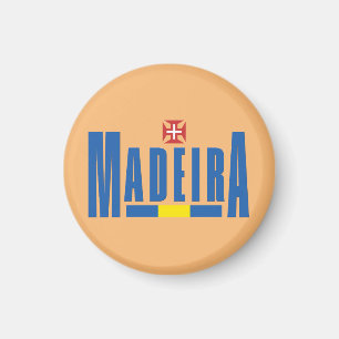 Text- und Flaggenfarben von Madeira Magnet