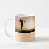 Text und Foto hinzufügen Kaffeetasse (Links)