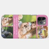 Text und Fotos durch eigene Case-Mate iPhone Hülle (Rückseite (Horizontal))