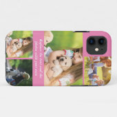 Text und Fotos durch eigene Case-Mate iPhone Hülle (Rückseite (Horizontal))