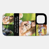 Text und Fotos durch eigene Case-Mate iPhone Hülle (Rückseite (Horizontal))