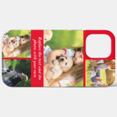 Text und Fotos durch eigene Case-Mate iPhone Hülle (Rückseite (Horizontal))