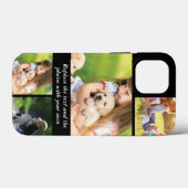 Text und Fotos durch eigene Case-Mate iPhone Hülle (Rückseite (Horizontal))