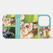 Text und Fotos durch eigene Case-Mate iPhone Hülle (Rückseite (Horizontal))