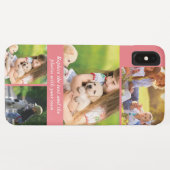 Text und Fotos durch eigene Case-Mate iPhone Hülle (Rückseite (Horizontal))