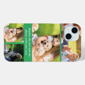 Text und Fotos durch eigene Case-Mate iPhone Hülle (Rückseite (Horizontal))