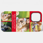 Text und Fotos durch eigene iPhone Hülle (Rückseite (Horizontal))
