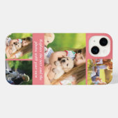 Text und Fotos durch eigene iPhone Hülle (Rückseite (Horizontal))