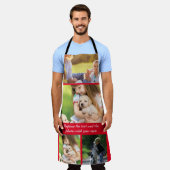 Text und Fotos durch eigene Schürze (Getragen)