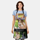 Text und Fotos durch eigene Schürze (Getragen)