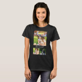 Text und Fotos durch eigene T-Shirt (Vorne ganz)